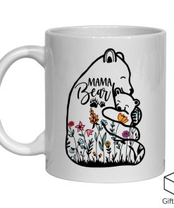 Merch Kingdom Mama Bear Mug Presents for Mum Christmas Birthday Just Because Gifts