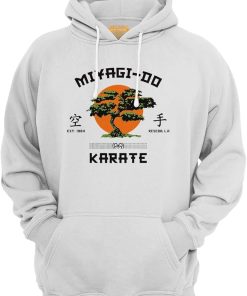 Miyagi Do Karate Hoodie - Mens TV Film Hooded Jacket Jumper - Sweatshirt Top Hoody